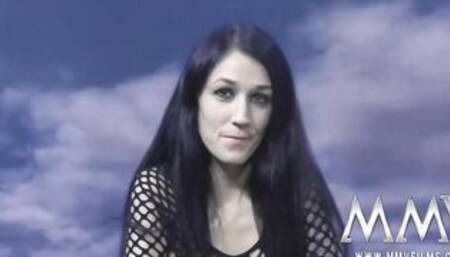 Freaky couple fucking inside three way