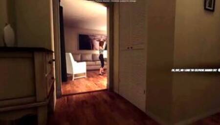 [Gameplay] House Party Walkthrough Uncensored Full Game v.0.18.1 Part 2 - Maddison...