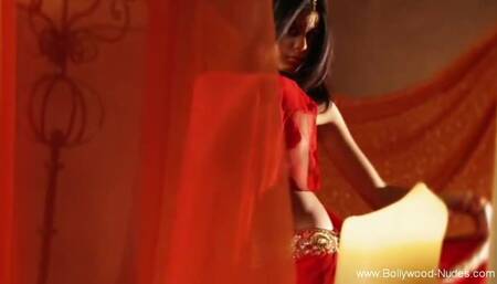 Lovely Brunette On Solo Seducing Her Man With Her Body