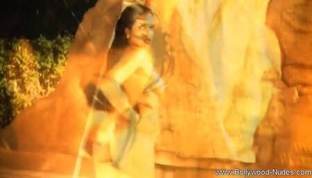 Beautiful Brunette Goddess From India