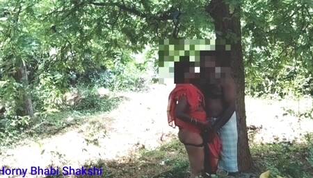 Desi bhabi shakshi fucked by teacher at forest area