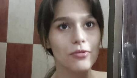 I go in to take a shower with my horny stepsister and I end up fucking her hard until I cum in her