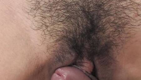 SEXY GIRL ROCKS CLIT THEN RIDES A MASSIVE COCK HARD