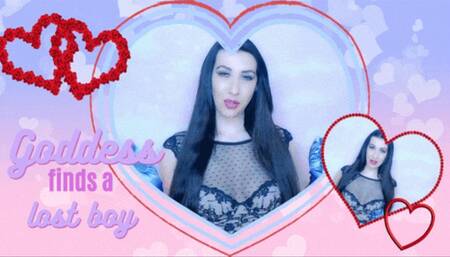 Goddess finds a lost boy