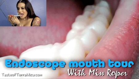 Endoscope Mouth Tour - Miss Roper - HD 720 MP4