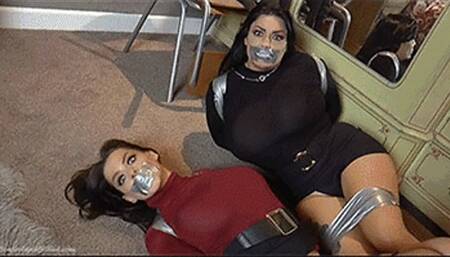 Kat & RaRa in: There's Something Bad Going on at February Manor: "It's a Trap! Quickly - Put My Gag Back in & Hide!" (WMV)