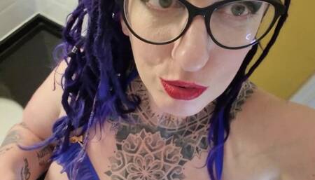 BBW has new glass dildo to try out