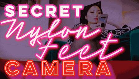 Secret Nylon Feet Camera (WMV)