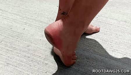 Bare Foot Stroll with Dazey 720p MP4