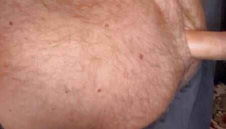 BIG ASS HAIRY HOLE GETS FUCKED AND BREEDED BAREBACK CUM INSIDE