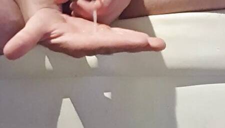 Hairy Oriental Gay Jerk Off