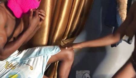 Skinny Nigerian 18+ Teen loves dick