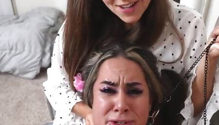 Tattooed and pierced amateur slut POV fucked after casting