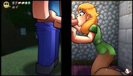 [Gameplay] HornyCraft [Minecraft Parody Hentai game PornPlay ] Ep.22 a happy lunar...