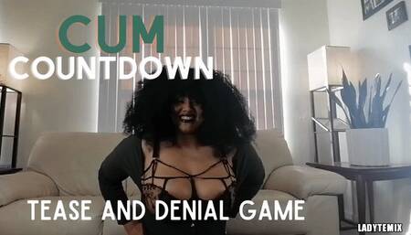 Cum Countdown - tease and denial