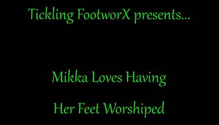 Mikka Foot Worship