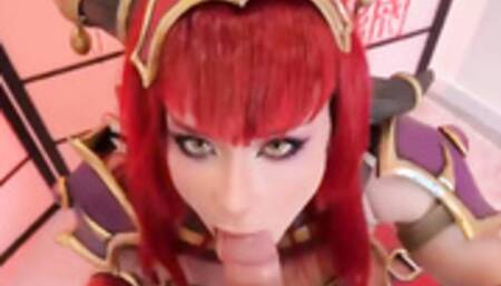 Hot Busty Stepsister Alexstrasza from Wo