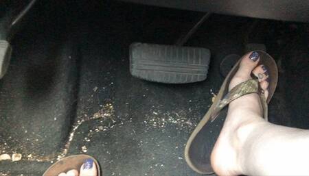 Pedal Pumping in Flip Flops