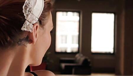 Busty anal IR maid POV fucked by BBC in amateur closeup