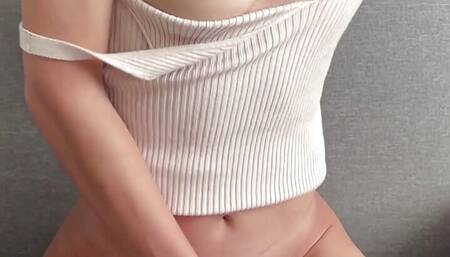 Slutty HOT girl with tight pussy has the best POV dildo missionary. And then riding dildo till strong orgasm