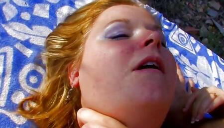 Chubby Big Ass Lady Rose Kisu Fucked Outside