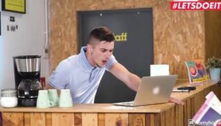 HORNYHOSTEL - Huge Booty Dark Haired Claudia Bavel Finds The Good Gigantic Dick