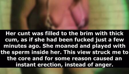 My young big boobed wife got turned into creampie-addicted, pregnant and lactating hucow - Part 1-Captions - Milky Mari