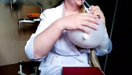 The nurse tells how to make a sex toy