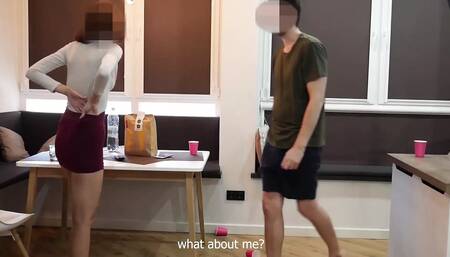 Shared With A Friend. She Takes Two Cocks Part