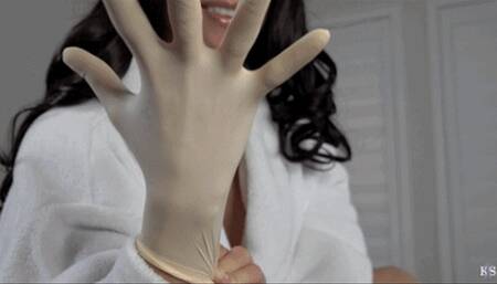 Step-Mommy's Latex Gloves 4K HDR