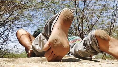 Telugu aunty outdoor fucked