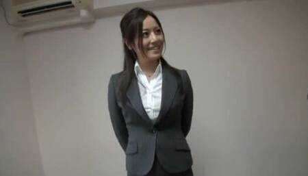 Minami Asano naughty Asian milf has sex in her office suit