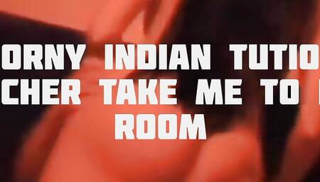 Indian Bhabi Sex with Young!!Village Tution Teacher Take me to her room