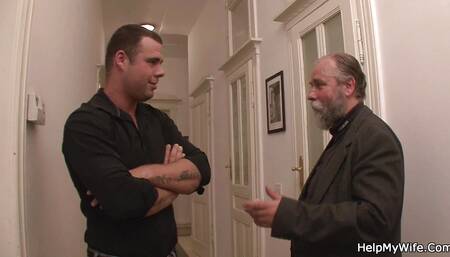 Fuck my young blonde wife please for money