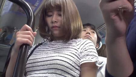 The Commuter Bus was Packed to the Brim with Office Ladies in Black Pantyhose! I Couldn't Help but Get Excited