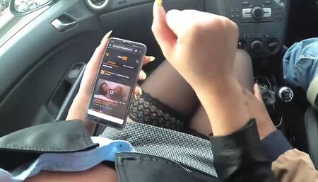 Interracial Threesome in Furniture Store