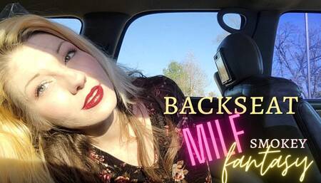 Your MILF Pulls You Into Backseat for Smokey Fantasy