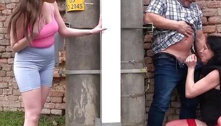 BUSTED! Grandparents caught fucking dirty