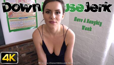 Charlie Rose in Have A Naughty Wank - DownblouseJerk