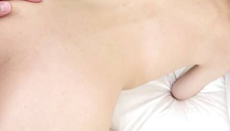 Japanese long hair Tugumi Honjyo with hairy hot pussy gets fucked.