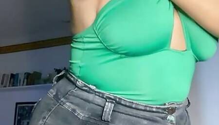 Licking my armpits at St Patricks day