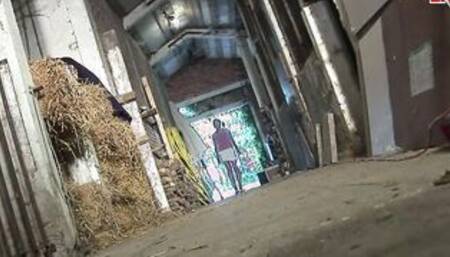 Filthy older man fucks a slender dark haired 19 yo with small