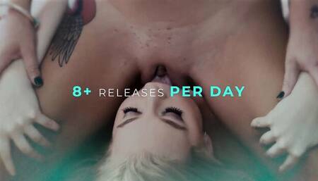 Watch sex hungry Judy Jolie and Alina Lopez's movie