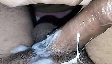 Skinny big cock thick load quick cum
