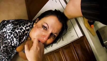 Brunette Sonia Rox gives Terry Reid anal sex and a blowjob