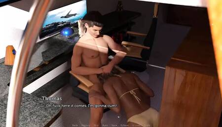 The Adventurous Couple: Husband Watches How His Wife Is Getting Cum In Her Mouth and Face – S4E36