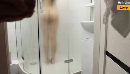 Caught Stepsister by Surprise in the Shower and Fucked her