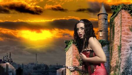 Kaia Kane gets Fucked And Abused By Two Demons