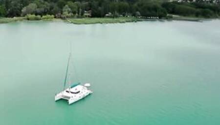 MILF Little Caprice gets fucked on the yacht 5