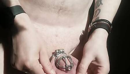 small dick caging.